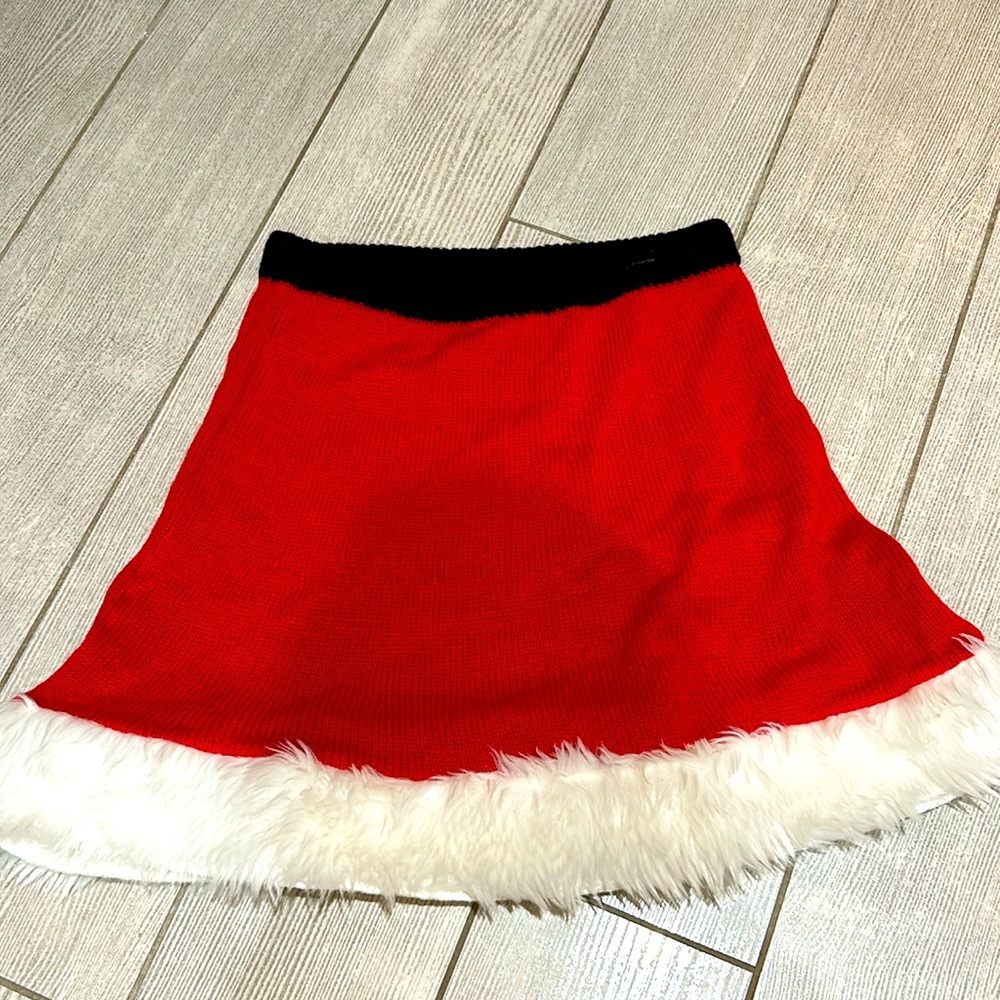 Christmas Holiday Santa Skirt